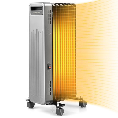 1500W Portable Oil-Filled Radiator Heater