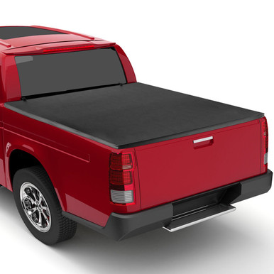 5.8-Foot Soft 4-Fold Truck Bed Tonneau Cover