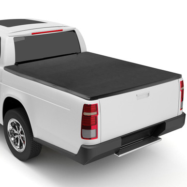 6.5-Foot Soft Quad-Fold Truck Bed Tonneau Cover for Ford F150