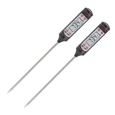 Photos - Cooking Probe & Thermometer Private Label Cheer Collection® Instant Read Digital Food Thermometer (2-P