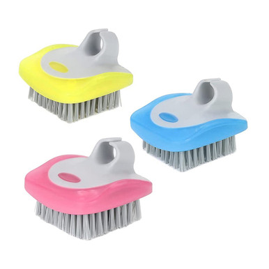 3-Piece: Fruit And Vegetable Brush Cleaner Scrubber with Soft Bristles