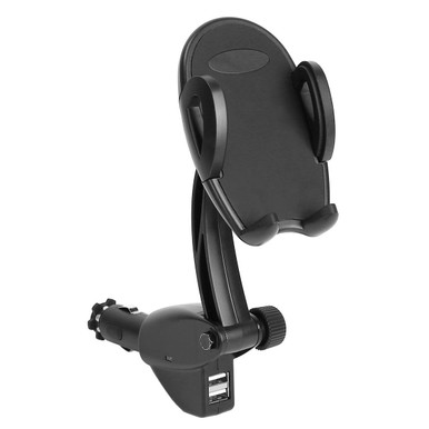 iMounTEK® 360° Dual USB Car Phone Mount