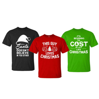 Men's Funny Christmas T-Shirts - I'm Not Santa / KG / LG