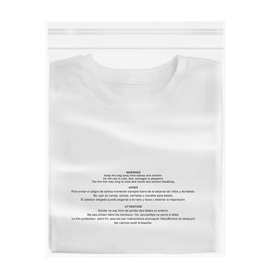 9 x 12-Inch Self-Sealing Clear Plastic Bag (100- to 2,000-Pack) - Poly-Mailer-Clear-200