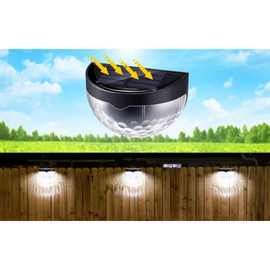 Solar Power Waterproof Light (6-Pack)