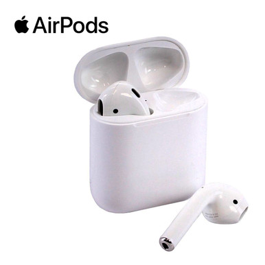 Apple® AirPods 2 with Charging Case & MFI Cable, MV7N2AM/A