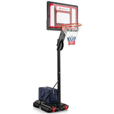 Basketball Hoop with 5 to 10-Foot Adjustable Height
