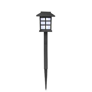 White LED Solar Landscape Lighting (6- or 8-Pack)