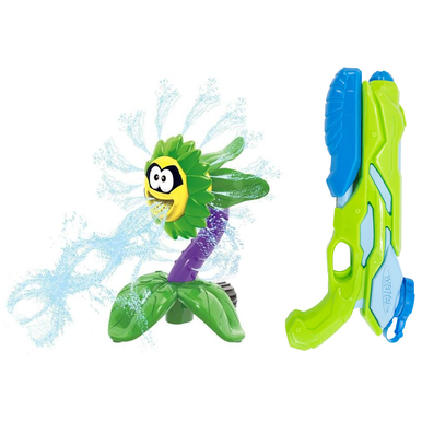 Kids' Flower Sprinkler & Water Gun Bundle