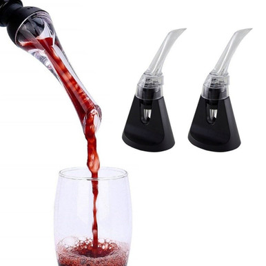 Premium Wine Aerator and Decanter Spout (2-Pack)