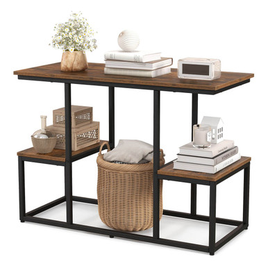 Costway Rustic TV Console Table for 50" TVs