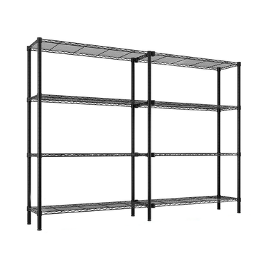2-Piece Adjustable Heavy Duty Storage Shelving Unit