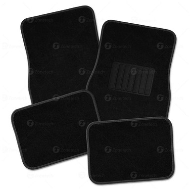 Zone Tech® 4-Piece All-weather Vehicle Floor Mat Set