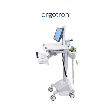 Ergotron SV42 StyleView Cart with LCD Pivot and LiFe Power