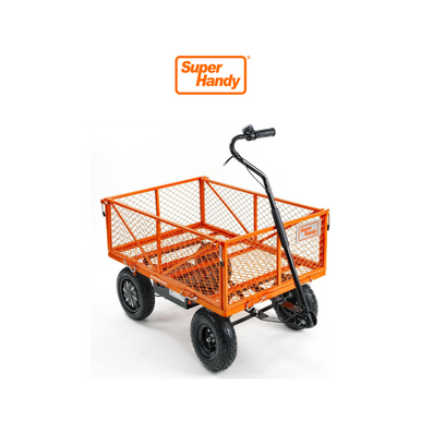 SuperHandy Electric-Assist Garden Cart