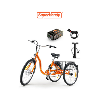 SuperHandy EcoRide Adult's Electric Tricycle