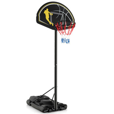 4.25-10-Foot Portable Adjustable Basketball Hoop System