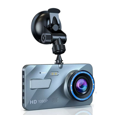 4" 1080P Dual Lens Car DVR Recorder with Front and Rear Camera