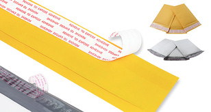 Self Seal Kraft or Poly Bubble Padded Envelopes (10-Pack) - Kraft Bubble Mailer 4" x 7"
