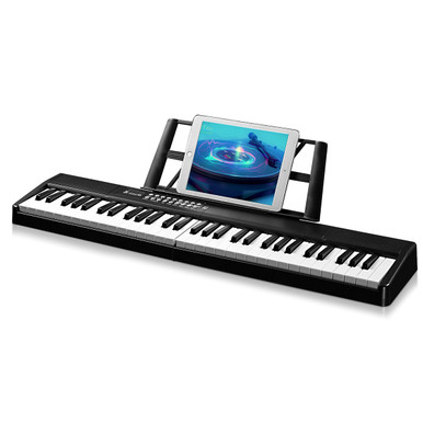 61-Key Digital Keyboard with Music Stand