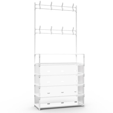 NewHome™ 5-Tier Entryway Shoe & Coat Organizer