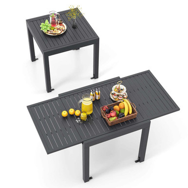 Expandable Patio Dining Table