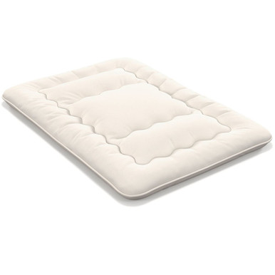 Futon Mattress - Beige-Queen
