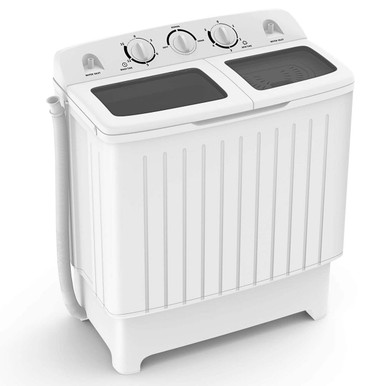 Portable Twin-Tub Compact Washing Machine