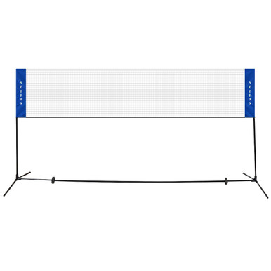 Goplus Portable 13.8' x 5' Volleyball and Badminton Training Net