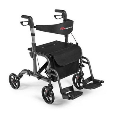 Folding Medical Rollator Walker Chair