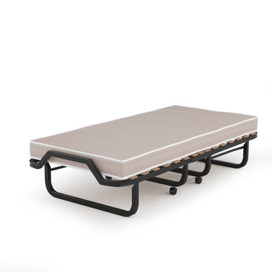 Rollaway Folding Bed with Memory Foam Mattress
