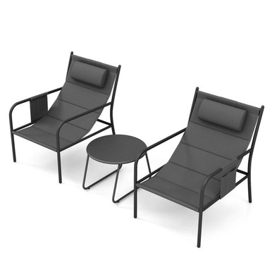 3-Piece Outdoor Bistro Set