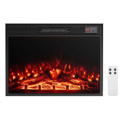 23" Electric Fireplace Insert with Remote Control