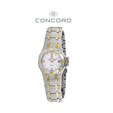 Concord Women's Saratoga White Dial Watch