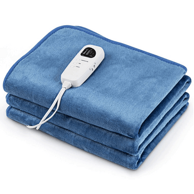 Electric Heated Mattress Pad with 5 Heating Levels & Overheat Protection