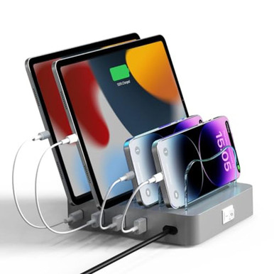 VIMC 4-Port USB Fast Charging Dock Station
