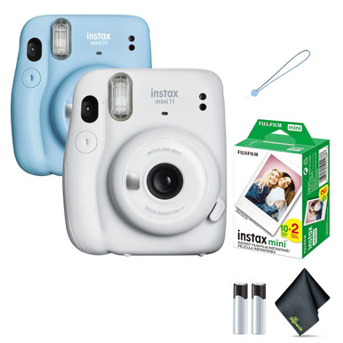 FUJIFILM Instax Mini 11 Instant Film Camera with Instant Film - Blue