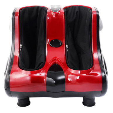 Shiatsu Kneading Rolling Vibration Foot & Calf Massager with Heat