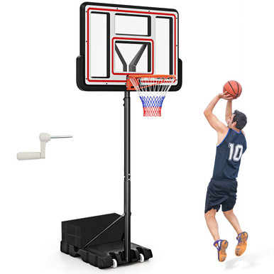7.4-10 FT Outdoor Basketball Hoop System