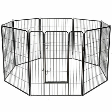 8-Panel 40-Inch Height Pet Fence