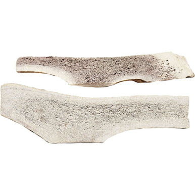 7-8" Split Elk Antler Dog Treats, Large, Naturally Shed (1 to 4-Count) - 7-8" Large Split Elk Antler Dog Treat4Ct