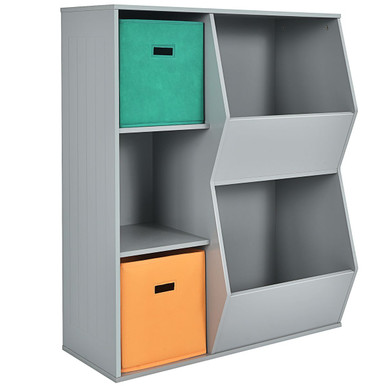 Kid's Toy Storage Cubby Organizer - Toy Storage WH