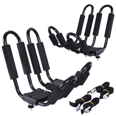 Canoe and Kayak Roof Rack Mount Carrier (2-Pair)