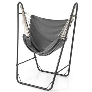 Heavy-Duty Hammock Chair with Stand