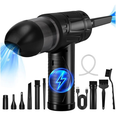 2-in-1 Cordless Electric Air Duster & Vacuum - 100,000 RPM