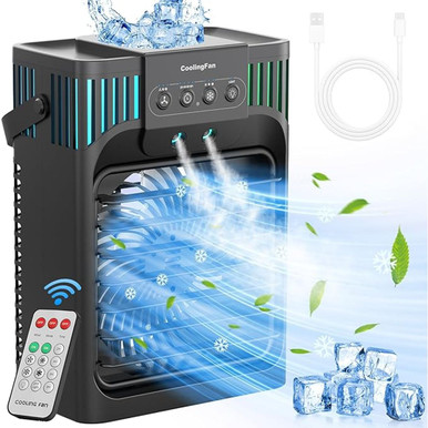 Portable Evaporative Air Conditioner with Remote