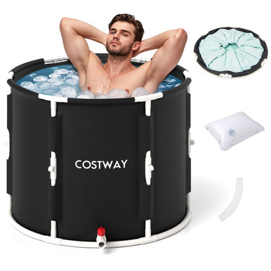 Foldable Ice Bath Tub with Plunge Pool for Recovery
