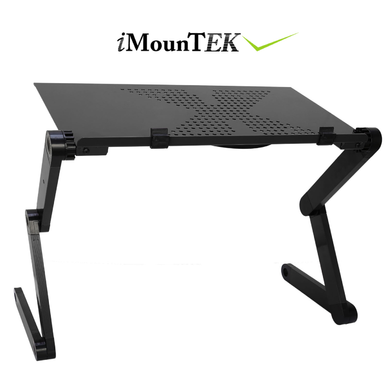 iMounTEK® Foldable Laptop Table Desk with Mouse Pad