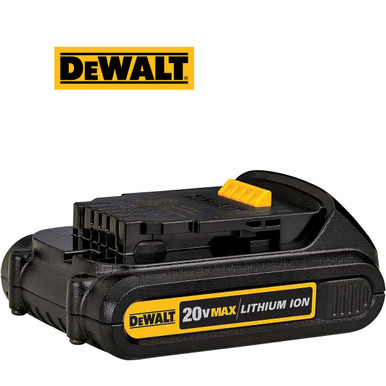 DEWALT DCB201 20V MAX Lithium-Ion 1.5Ah Compact Battery