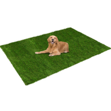 6 x 10-Foot Synthetic Turf Mat with Drainage Holes